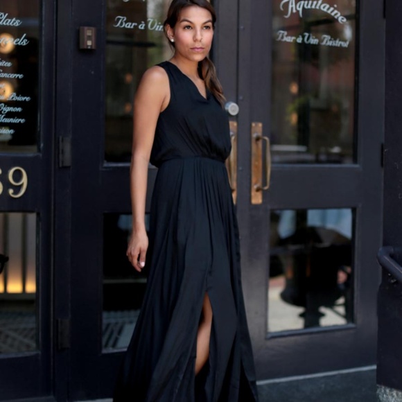 SOLD! - Black Banana Republic Goddess Maxi Dress - Picture 2 of 8